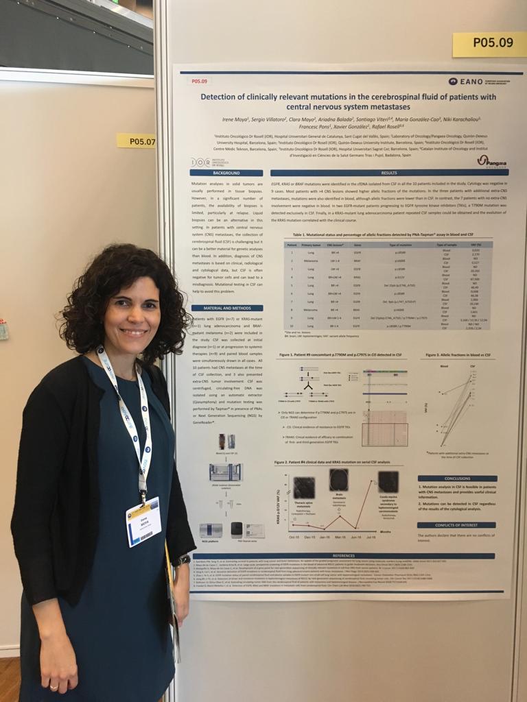 oncorosell's tweet photo. La #DraMoya, #oncóloga del #InstitutoOncológicoDrRosell #IOR, participó en el #CongresoEuropeodeNeurología celebrado el pasado fin de semana en #Estocolmo https://t.co/Mw1RvMDnCS