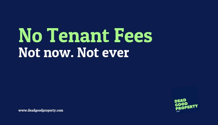 No tenant fees to be seen here!!