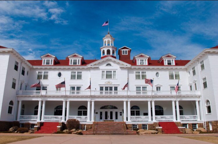 DenverNSMH's tweet photo. Countdown: 4 facts! The Stanley Hotel in Estes Park, Colorado was the inspiration behind Stephen King’s The Shining! 👻 #RoadtoRegionals #nsmh #nsmhdu #nsmhprstar18 #nsmhworld https://t.co/OvqPJ7kQhv