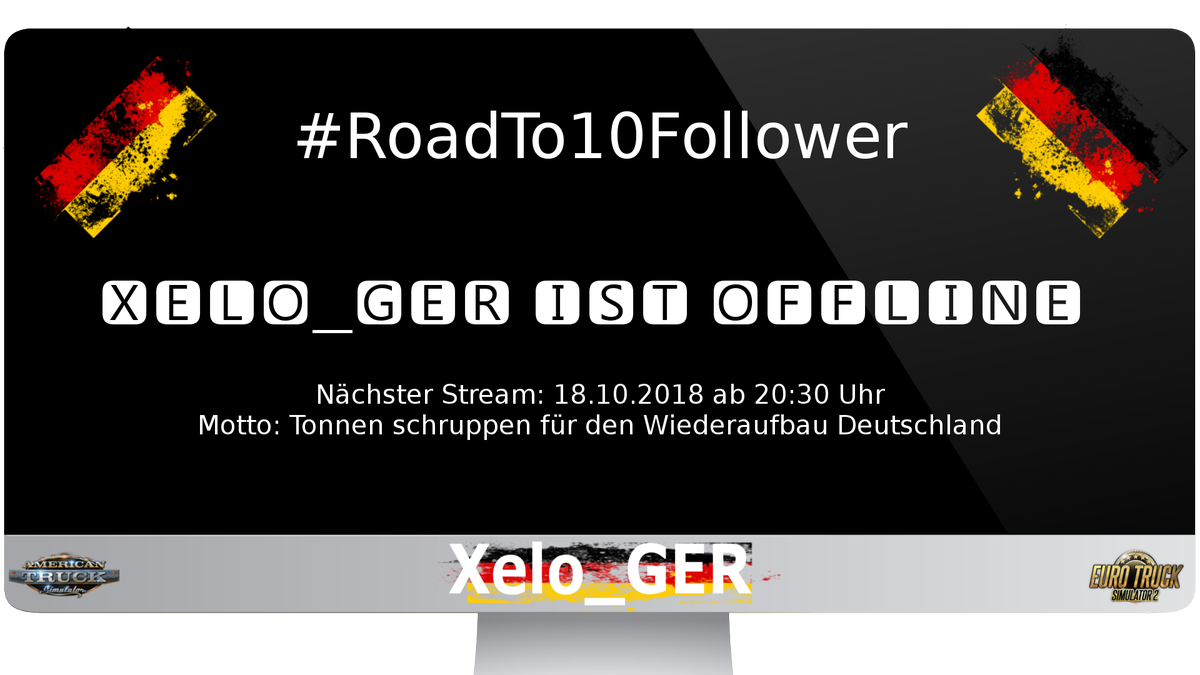 MisterXelo's tweet photo. Los geht es morgen wieder ab 20:30 Uhr mit einem #ETS2 #Stream auf #TwitchDE #RoadToFollower #Twitch #GermanMediaRT #TwitchRT #LP_Retweets #LetsPlay #LetsPlayGER #German #StreamersAcademy #EuroTruckSimulator2 https://t.co/ZPyToSstsv https://t.co/PosNASuaTI