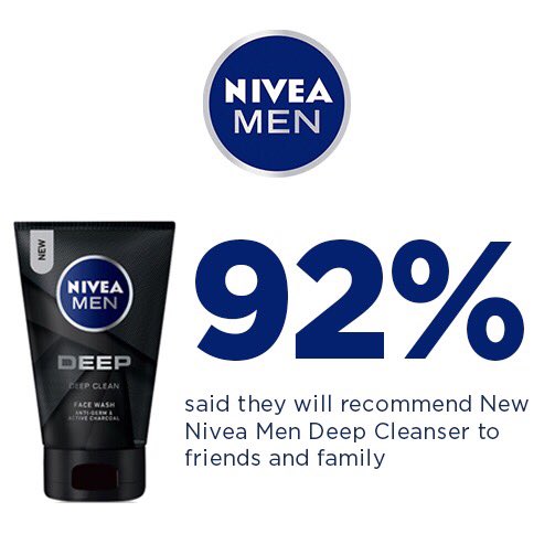 manbox_co_za's tweet photo. The ratings are in from the trial group of Manbox members who tested & reviewed NEW NIVEA MEN Men Deep Cleanser👇🏽
Read more reviews: https://t.co/zdpki4gIj0
#manbox #niveamensa #deepcleanser https://t.co/LfwdwpZGYF