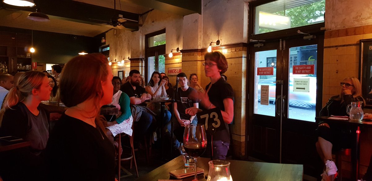 It's game on at The Taphouse with @ProfZdenka as part of #RTBSYD
