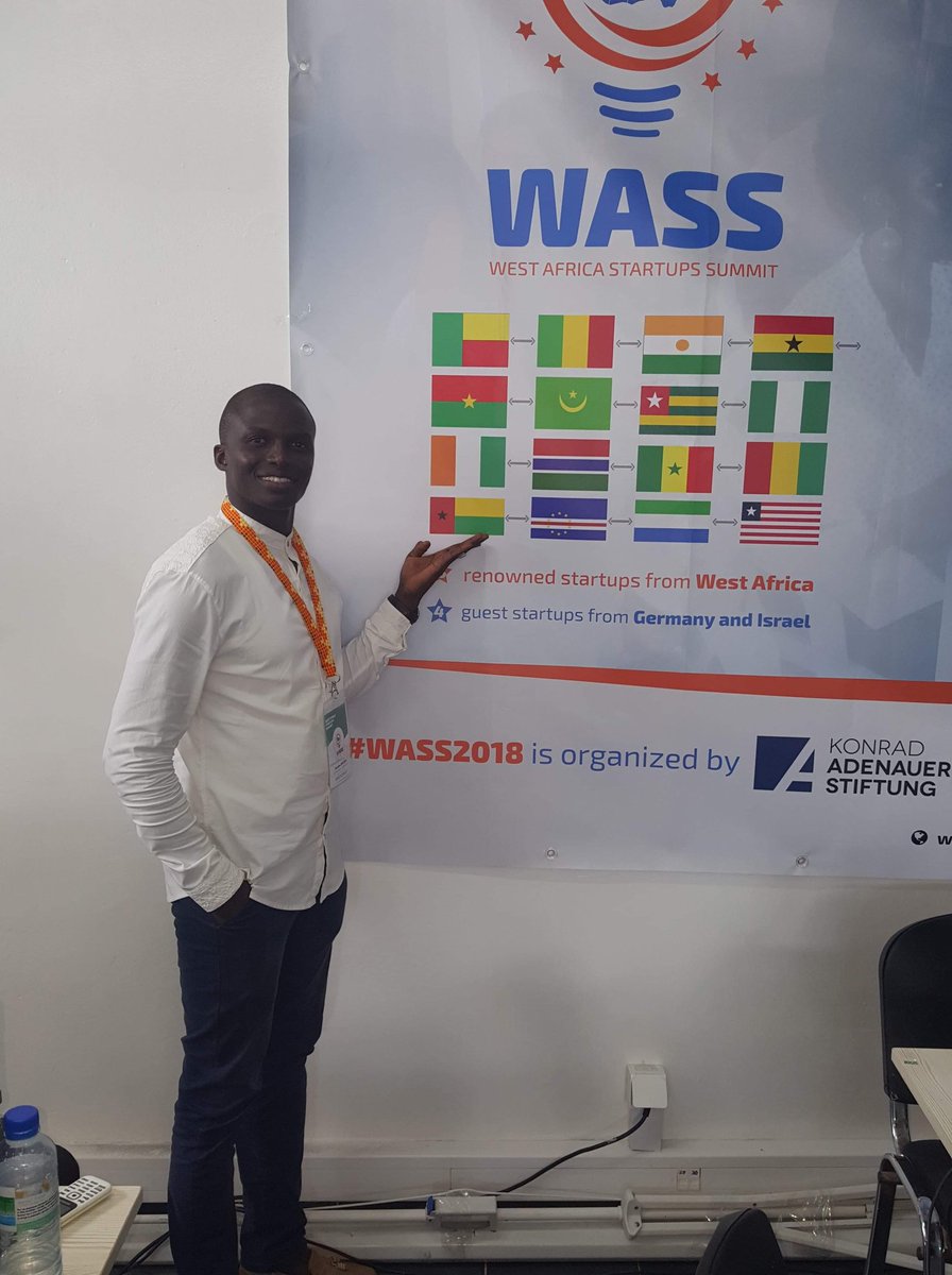 LabInnova's tweet photo. Thank you @BraimaSamb2 for representing our country and Ecosystem. #ProudOfYou
_______
Braima Sambu is a CEO of a community center call “Get Knowledge”, a Program manager of @OnlineBandim and also the program assistant manager at @LabInnova.
#WASS2018 #GuinéBissau https://t.co/6fFYqAuQyA
