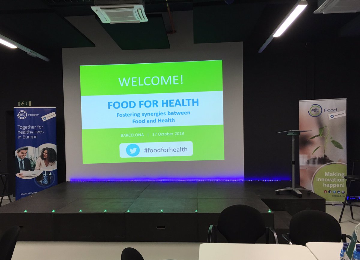sandra_pradas's tweet photo. Ready to rock at the #crosskic event. #EITFood 🍌🍉🍐 & #EITHealth 👩🏻⚕️🔬💉, Fostering synergies between Food and Health. #foodforhealth https://t.co/IuivGrelnd