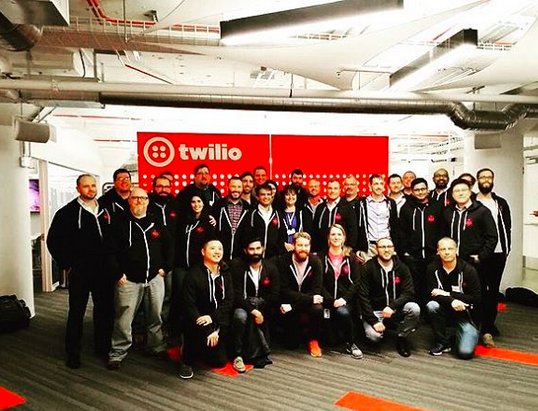 FOO_Solutions's tweet photo. Congrats to our #FOObytes!
We sent FOObytes to learn all about @twilio at the #SIGNALConf in #SanFrancisco. Weโre so proud of their achievements and weโre happy to announce that #FOO has now officially become a Twilio #platform #certified #partner!
#Workshop #development #Traning https://t.co/Rpy2c97NTU