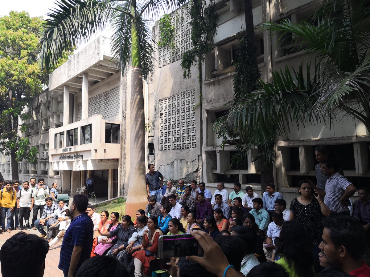 Nirav (@deviated_comet) on Twitter photo #svnitstrike
No promotions since 8 years.
If faculties are not happy with their job, how will they contribute to betterment of students and institute.
<a href="/HRDMinistry/">The Students Circle ➐</a> <a href="/PrakashJavdekar/">Prakash Javadekar</a>
सबका विकास हो रहा है, तो हमारा क्यों नहीं? <a href="/PMOIndia/">PMO India</a> <a href="/narendramodi/">Narendra Modi</a> #svnitstrike
No promotions since 8 years.
If faculties are not happy with their job, how will they contribute to betterment of students and institute.
<a href="/HRDMinistry/">The Students Circle ➐</a> <a href="/PrakashJavdekar/">Prakash Javadekar</a>
सबका विकास हो रहा है, तो हमारा क्यों नहीं? <a href="/PMOIndia/">PMO India</a> <a href="/narendramodi/">Narendra Modi</a>