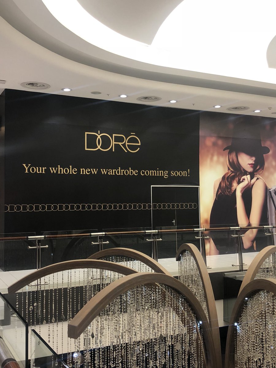 DoreFashion's tweet photo. The official countdown begins. We cannot wait to introduce the new DORE with a whole new wardrobe #DoreFashion #BeStyledByDore #CountingDown #ComingSoonSoon π https://t.co/JcUY3ko4sg