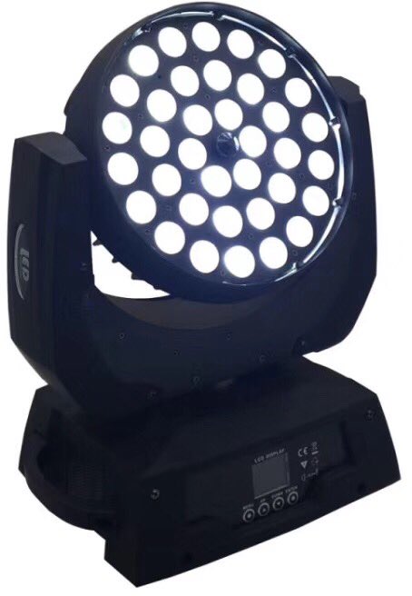 LED Moving Head light  , 36*10Watt , Full color RGBW 4-in-1 , with Zoom 8-45 degrees 
More information , please visit website:
Website: zita-lighting.com
Email: sales@zita-lighting.com