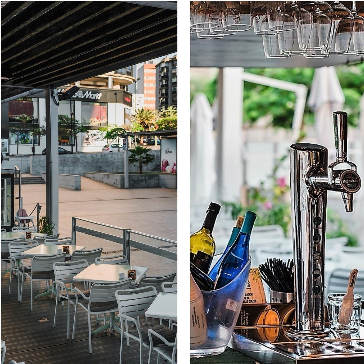 🍻 Tu mesa y tu caña en la plaza de <a href="/elcorteingles/">El Corte Inglés</a> en #SantaCruz 

👠Citas con estilo. Reserva en 647 68 64 04 

⏲️Y recuerda que nuestro horario es de 8:30 a 23:00 h