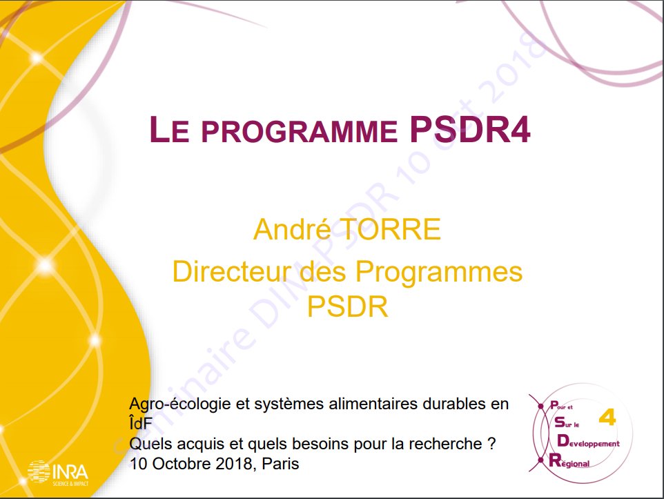 ProgrammeTETRAE's tweet photo. En attendant le compte rendu de la journée #PSDR #DIMASTREA du 10 octobre dernier, retrouvez les présentations des intervenants ici 👉https://t.co/e7fOsQvVHy 
#CAPIDF #PROLEG #BRIEEAU @iledefrance @TorreAndr @Inra_France @irstea https://t.co/GqospF1vlb