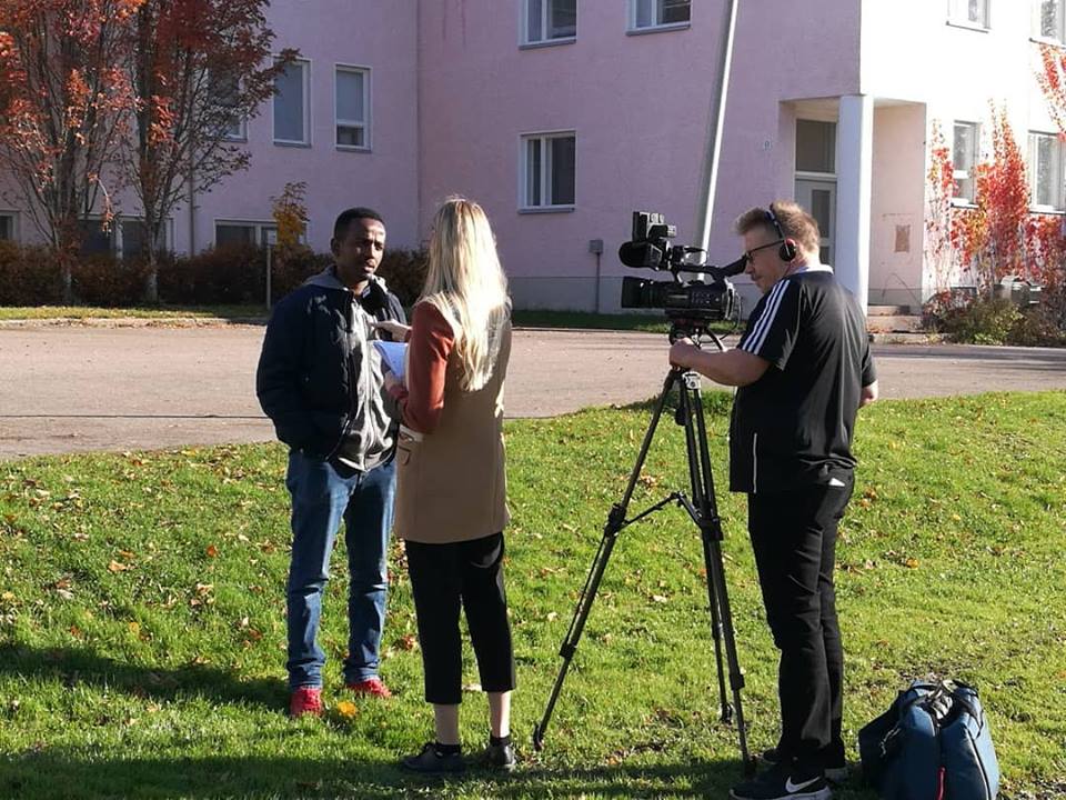 KVTry's tweet photo. #PartnersInPeace -seminaari oli eilen Kaakkois-Suomen uutisissa! 📽️🎬 Haastateltavina KVT:n vapaaehtoiset Hassan ja Eeva ja mukana kansainväliset vapaaehtoiset ympäri maailman! 🙌 🌏 Meidän pätkä alkaa kohdassa 04:02.  https://t.co/1URNohb7nU #vapaaehtoistyö #erasmusplus #rauha https://t.co/mCWg0GafNT