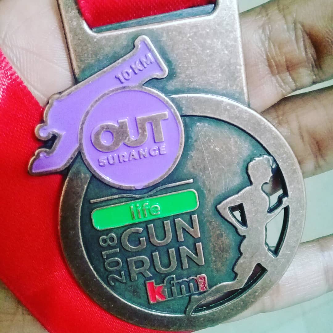 AnartjieSigwela's tweet photo. My first Gun run #gunrun2018 😊💪😭❤ https://t.co/rSghDw6rx3