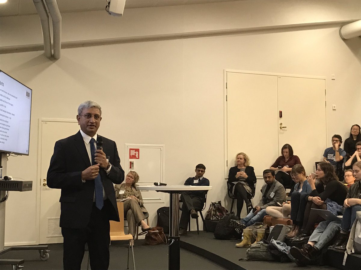 IndEmb_Fin's tweet photo. Urbanisation in India is focus of Asian Studies Days at Aalto University, Finland. India's rapid urbanization & commintment to Sustainable Development Goals provides opportunities for academic & industrial collaboration, and joint innovation @AaltoUniversity #asianstudiesdays https://t.co/K8VIcgGniu