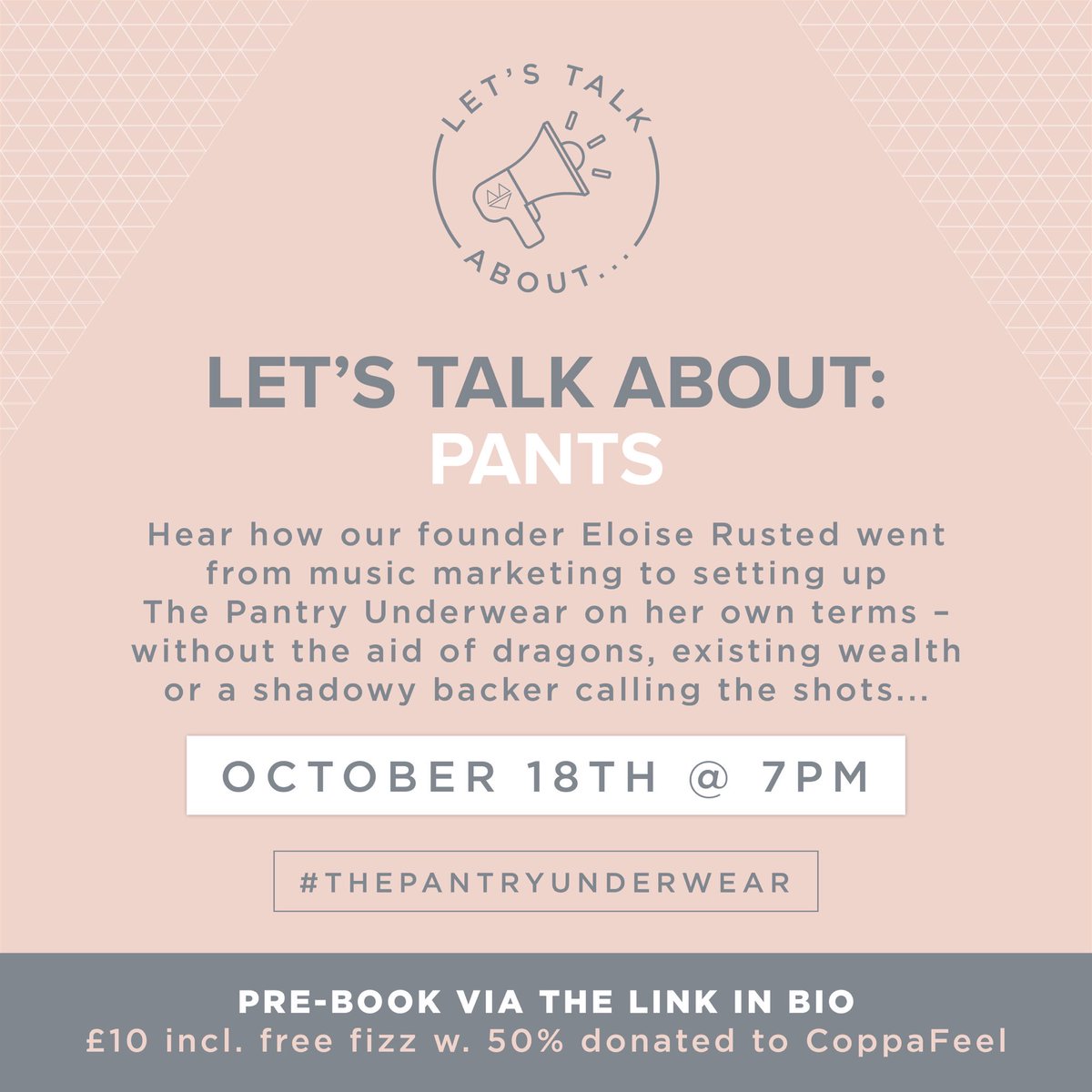 Tomorrow’s the day 🤪 we get carried away ~ when the #sisterofpant is asking the questions, expect to discover what it’s REALLY like starting up on your own 😅 <a href="/allierigby/">Alice Rigby</a> #talksinlondon #startuptalks #woneninbusiness #howtostartup #startupsupport
