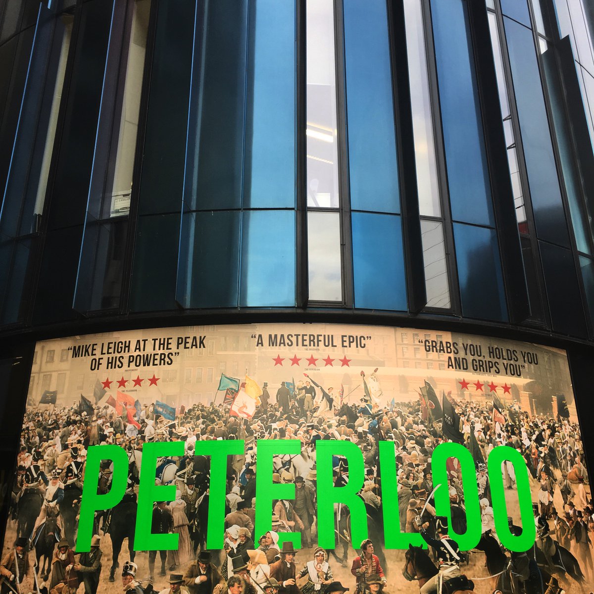 Today is the day...the UK Premiere of Mike Leigh's #Peterloo. And the first time the <a href="/BFI/">BFI</a>'s #LFF have EVER premiered a film outside London. Let's do this Manchester!
