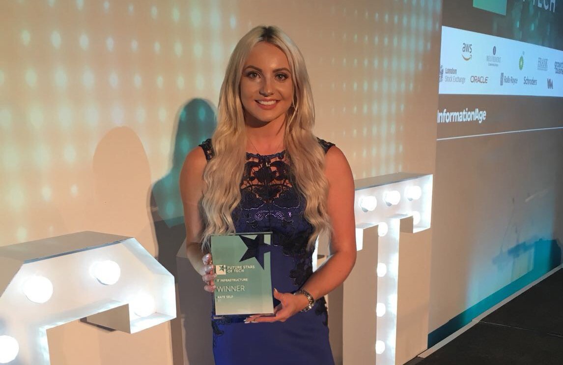 BTGroup's tweet photo. 🏆🏆🏆 Triple winner!

Our #apprentice Kate scoops her third #apprenticeship award in the last three months. 👏👏

@kateselfxo @Apprenticeships @ITPnetwork https://t.co/1o73ClxmId