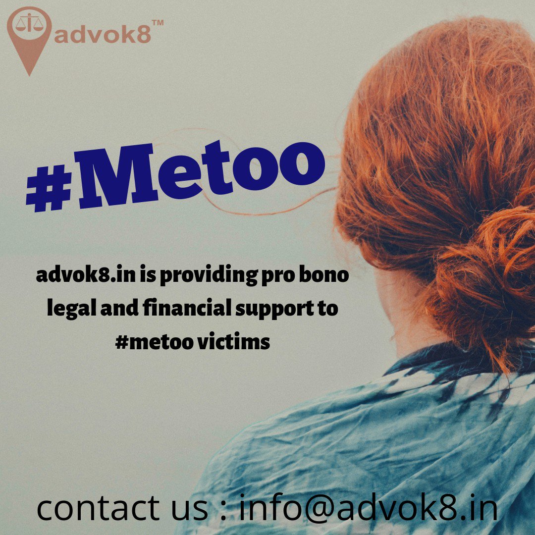 advok8_in's tweet photo. Crowdfund your legal battle on https://t.co/Y0Yre4L6Gg. Fight back against the legal terrorism. #Metoo #MeTooIndia https://t.co/ipYIWyDgKX