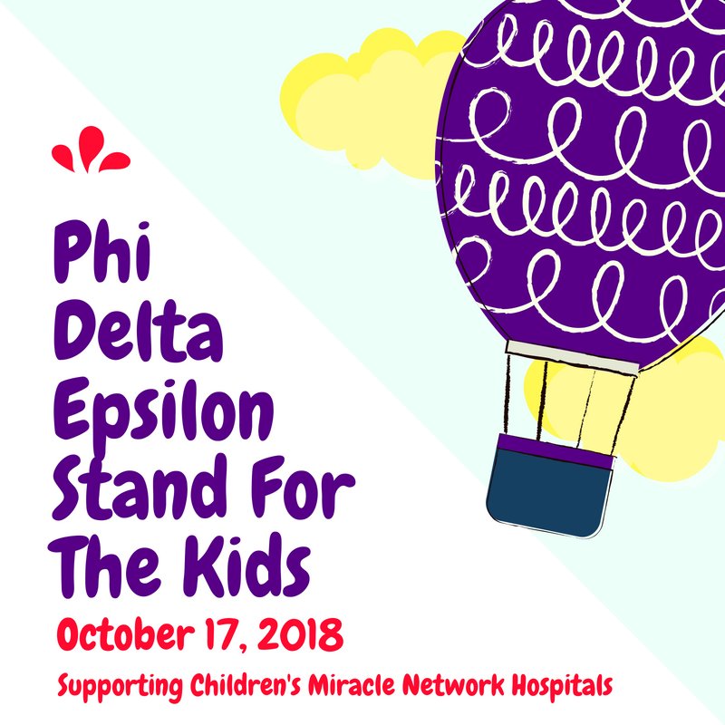 PhiDEFraternity's tweet photo. STAND FOR THE KIDS IS HERE!!!!! 🚨🚨🚨 remember to #SFTK #CMN and tag us all day long with your amazing photos and memories from the day!!! https://t.co/aW5p7O8syg