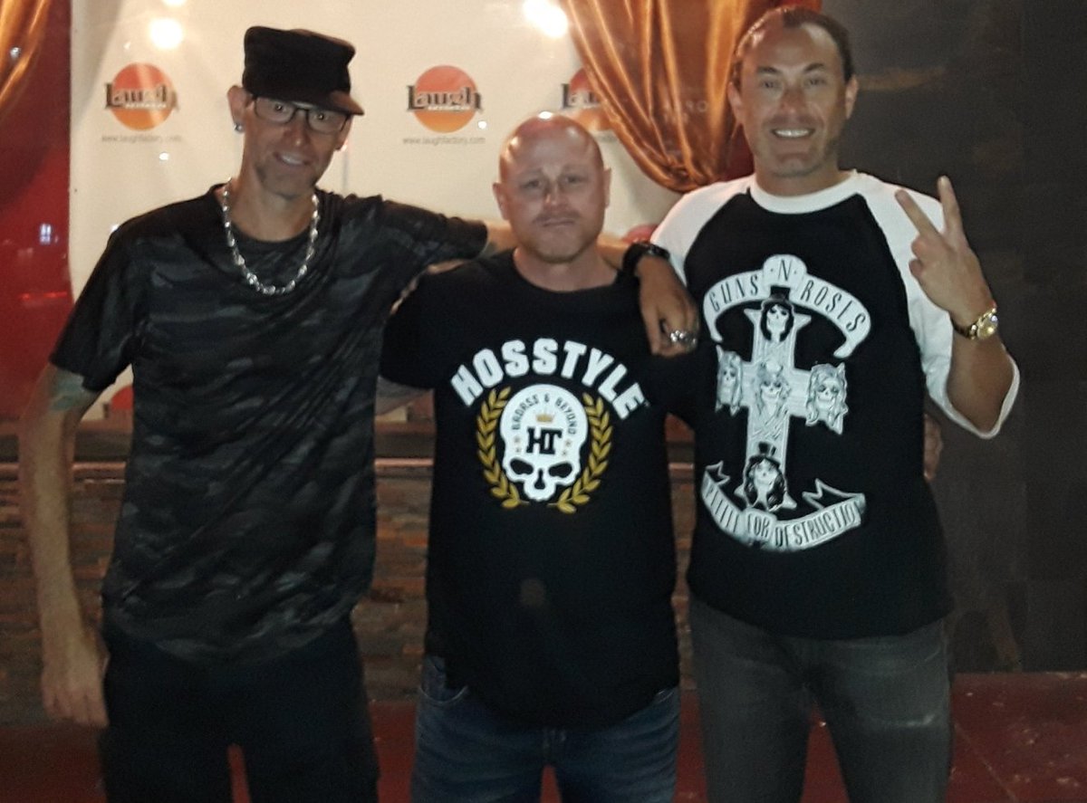 HosstyleC's tweet photo. @SteveDavidMike2 @jasonrouse666 great times!!
@TheLaughFactory 
#comics #comedy #funny #Hollywood #LosAngeles #comedians https://t.co/uGUxo6e6qE