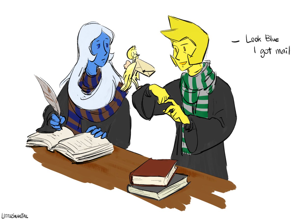 SnakeDraws's tweet image. Hogwarts AU shitpost

#StevenUniverse #hogwartsAU #doodle #fanart #crossover