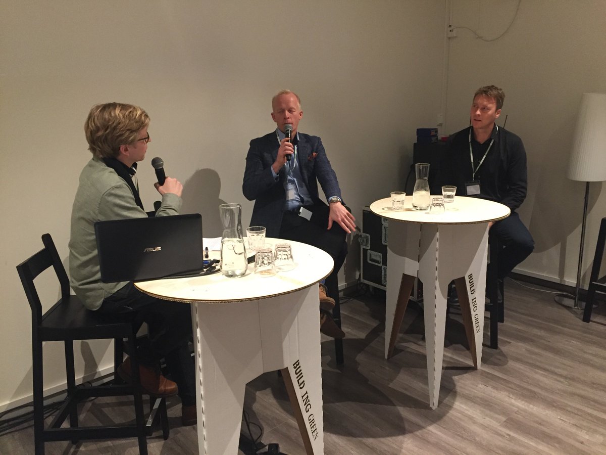 Main Stage right now: <a href="/Omsorgsbygg/">Omsorgsbygg Oslo KF</a> and <a href="/AspelinRamm/">Aspelin Ramm</a> about the future work towards zero emissions at construction sites.

#BuildingGreen #zeroemissions
