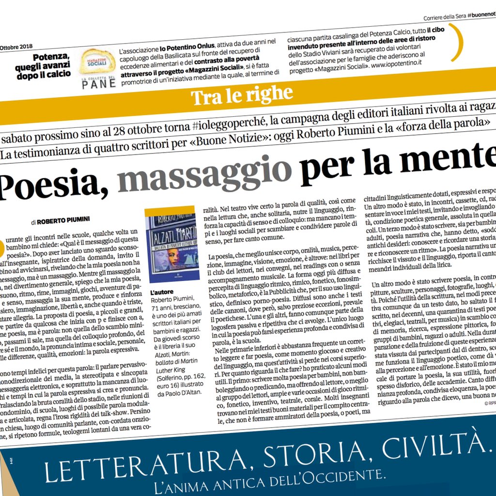 Poesia Righe Di Roberto Piumini Spiegazione
