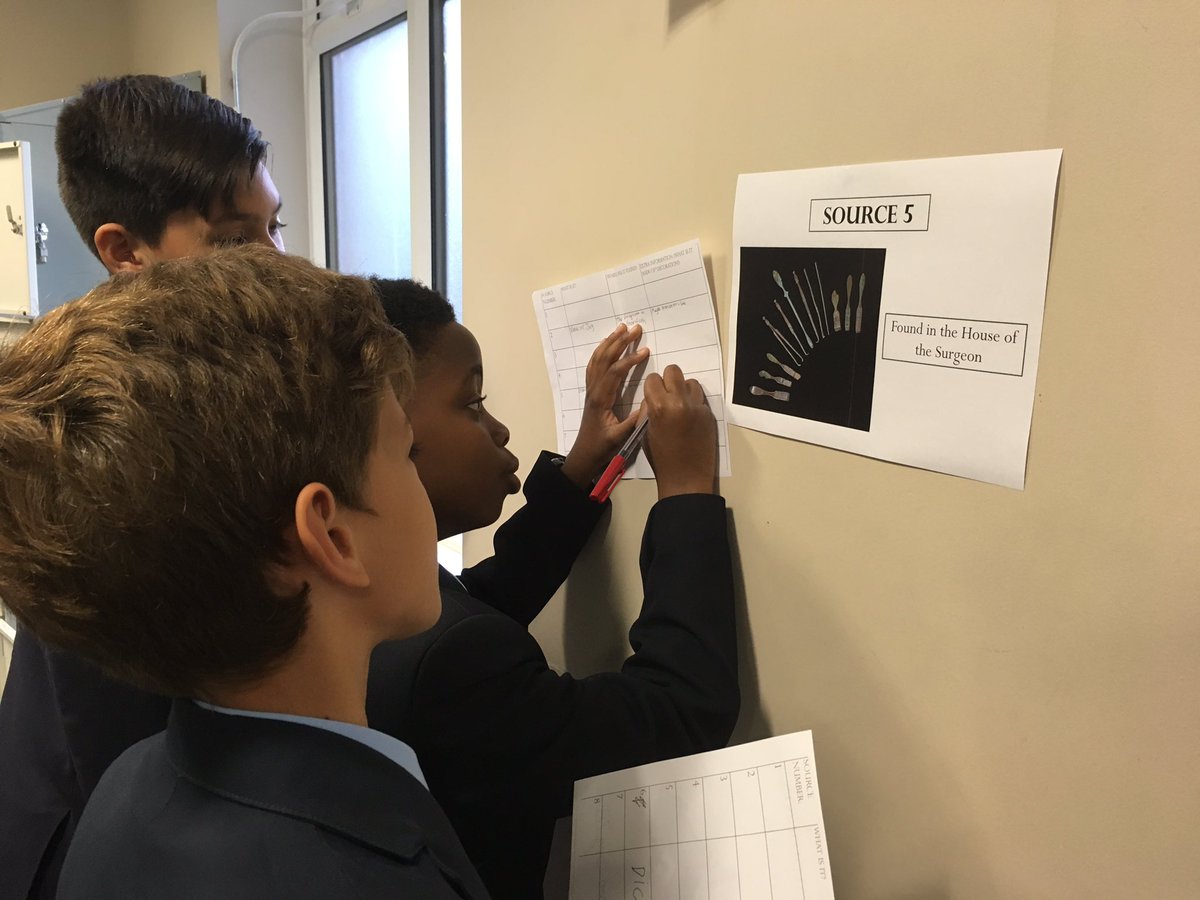 MissLawDGS's tweet photo. 7B take over at Pompeii’s digsite. After yesterday’s outstanding revelation, who knows what they will uncover!! #creativity18 @DGSClassics https://t.co/0CG86breiP