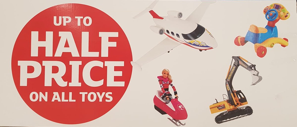 jonnymason1983's tweet photo. Save up to Half Price on all Toys @sainsburys.#Deal#Offer https://t.co/xPOarmkZ8g
