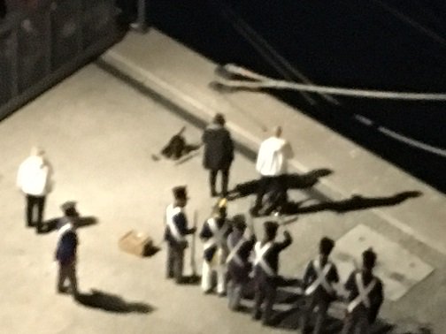 msmarcopolo's tweet image. Home coming for @msmarcopolo in Wismar where she was built! special send off from the locals during the evening.