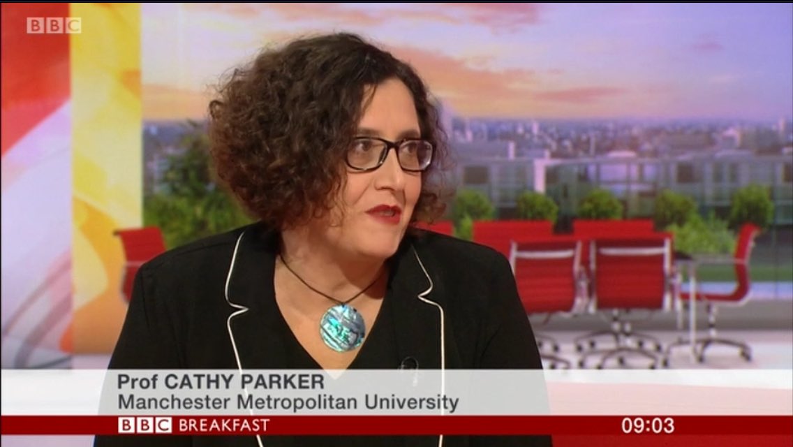 Good to see and hear @profcathyparker from @PlaceManagement & @mmu_business this morning @BBCBreakfast discussing the regeneration of town centres and high streets through partnerships and consultation of various key stakeholders. #HighStreets #TownCentres