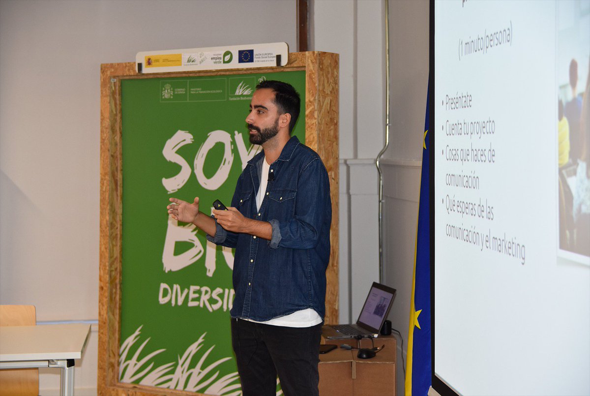 emprendeverde's tweet photo. Hoy contamos en #LABImpulsosVerdes con @enriqueestrela, co-fundador de @verdesdigitales, que compartirá con los 18 participantes del programa sus conocimientos de #MarketingOnline enfocados a los negocios de #TurismoSostenible. https://t.co/QyE2fmfuIM