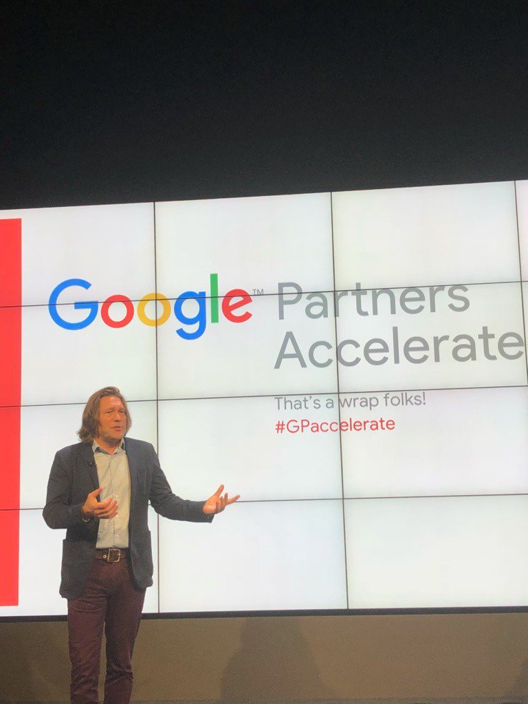 launchonlineuk's tweet photo. Jaye and Danny having a fab time at #gpaccelerate and #googlepartnerawards! @googlepartners We're looking forward to the updates back at HQ! #Google #PPC #AgencyLife https://t.co/FOfEhdJFbb