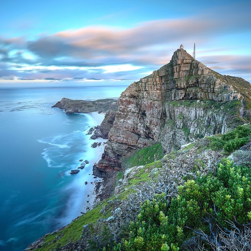 Dit prachtige plaatje is Cape Point in Zuid-Afrika