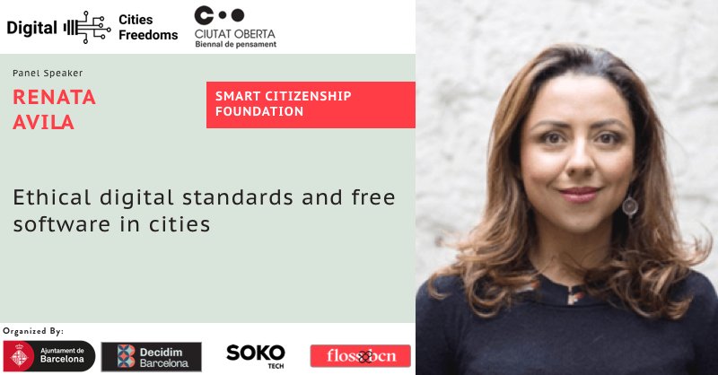 bIOTAsphere (@biotasphere) on Twitter photo RT <a href="/flossbcn/">flossbcn</a>: Meet <a href="/avilarenata/">Renata Avila</a> Executive Director Smart Citizenship Foundation @ciudadanoi
🗓️ Oct 18th <a href="/FabraiCoats/">Fabra i Coats</a> 🏭
Digital Cities Digital Freedoms by <a href="/BCN_digital/">BCN Ciutat Digital</a> <a href="/sokotech/">sokotech</a> <a href="/decidimbcn/">decidimbcn</a> <a href="/flossbcn/">flossbcn</a> <a href="/bcncultura/">Barcelona Cultura</a> #CiutatOberta
flossbcn.org/biennal-ciutat… RT <a href="/flossbcn/">flossbcn</a>: Meet <a href="/avilarenata/">Renata Avila</a> Executive Director Smart Citizenship Foundation @ciudadanoi
🗓️ Oct 18th <a href="/FabraiCoats/">Fabra i Coats</a> 🏭
Digital Cities Digital Freedoms by <a href="/BCN_digital/">BCN Ciutat Digital</a> <a href="/sokotech/">sokotech</a> <a href="/decidimbcn/">decidimbcn</a> <a href="/flossbcn/">flossbcn</a> <a href="/bcncultura/">Barcelona Cultura</a> #CiutatOberta
flossbcn.org/biennal-ciutat…