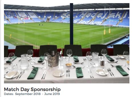 We are delighted to be working with @LiRFC on their sponsorship this year! Check out their fantastic sponsorship opportunities on their SNAP profile here 👉 bit.ly/2NLDCYa