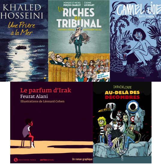 BD et romans graphiques, nous avons lu pour vous le meilleur de cette rentrée ! 
@ECambourakis <a href="/zerocalcare/">zerocalcare</a> <a href="/ARTEfr/">ARTE</a> <a href="/EditionsNova/">Éditions Nova</a> <a href="/Feurat/">Feurat Alani 🇨🇵🇮🇶</a> <a href="/Ruedelechiquier/">Rue de l’échiquier</a> <a href="/AlbinMichel/">Albin Michel</a> <a href="/khaledhosseini/">Khaled Hosseini</a> <a href="/PINCON_CHARL0T/">Monique et Michel Pinçon-Charlot</a> 
👉 bit.ly/2P7I2gu