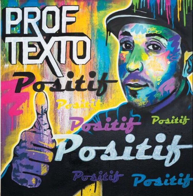 proftexto's tweet image. Voila la pochette de l’album. « positif » c’est un état d’esprit !!