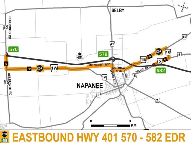 Fatal collision closes eastbound 401 near Napanee: bit.ly/2J3VD38 https://t.co/IwVlCbINia