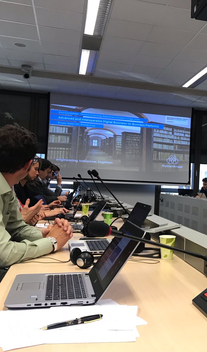 larsmnagel's tweet photo. Manifesting @ids_association reference architecture as glue for the missing link in the IOT concerning #datasovereignty #usagecontrol #trustintheiot @Siemens @BoschSI @IBMIoT @Dassault3DS @SAP @SchneiderElec @Airbus @comaugroup @FIWARE @olazaro74 @thyssenkrupp @AchatzR https://t.co/agw1xZtb9q
