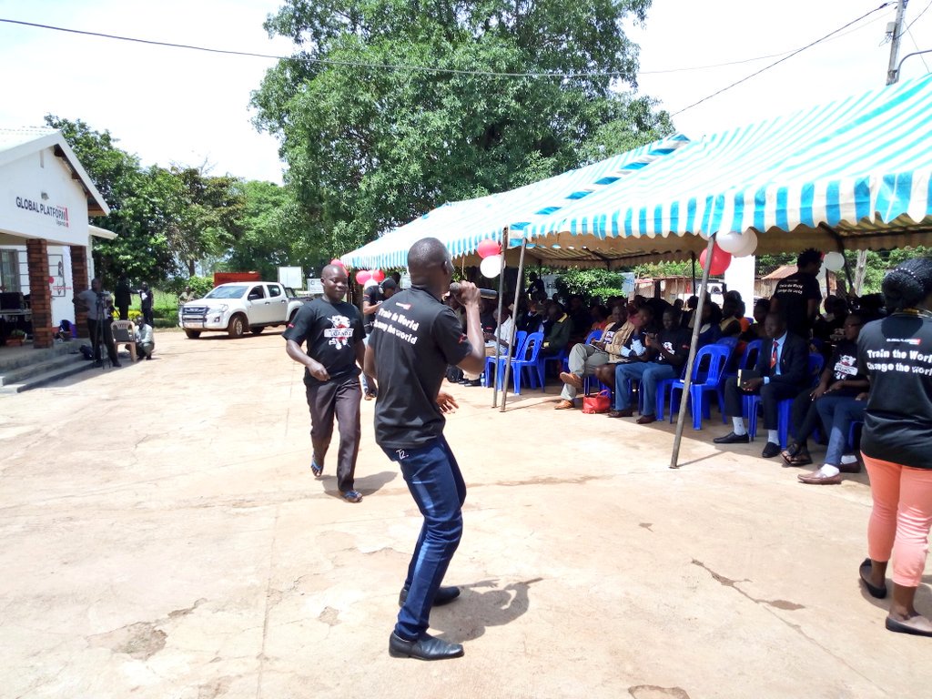global_uganda's tweet photo. Its entertainment time here at #GlobalPlatformLaunch https://t.co/3dKLtzi4nR