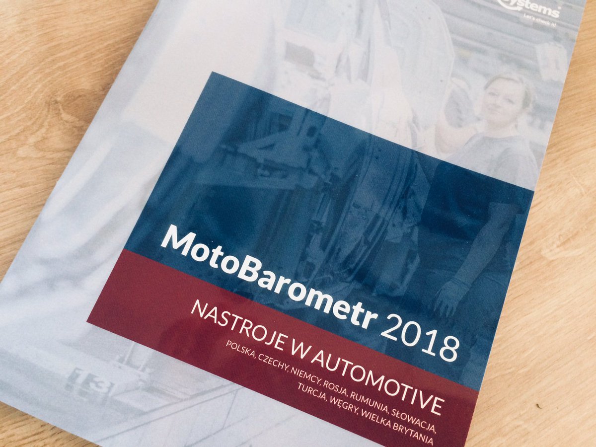 SylwiaMajka's tweet photo. Już jest świeżutki #MotoBarometr2018 by EXACT SYSTEMS GROUP 😃 A w nim opinie niemal 600 przedstawicieli #automotive z aż 9 państw! https://t.co/mbIlfrBWSW Zapraszamy do lektury! https://t.co/3qZzLWB4QI