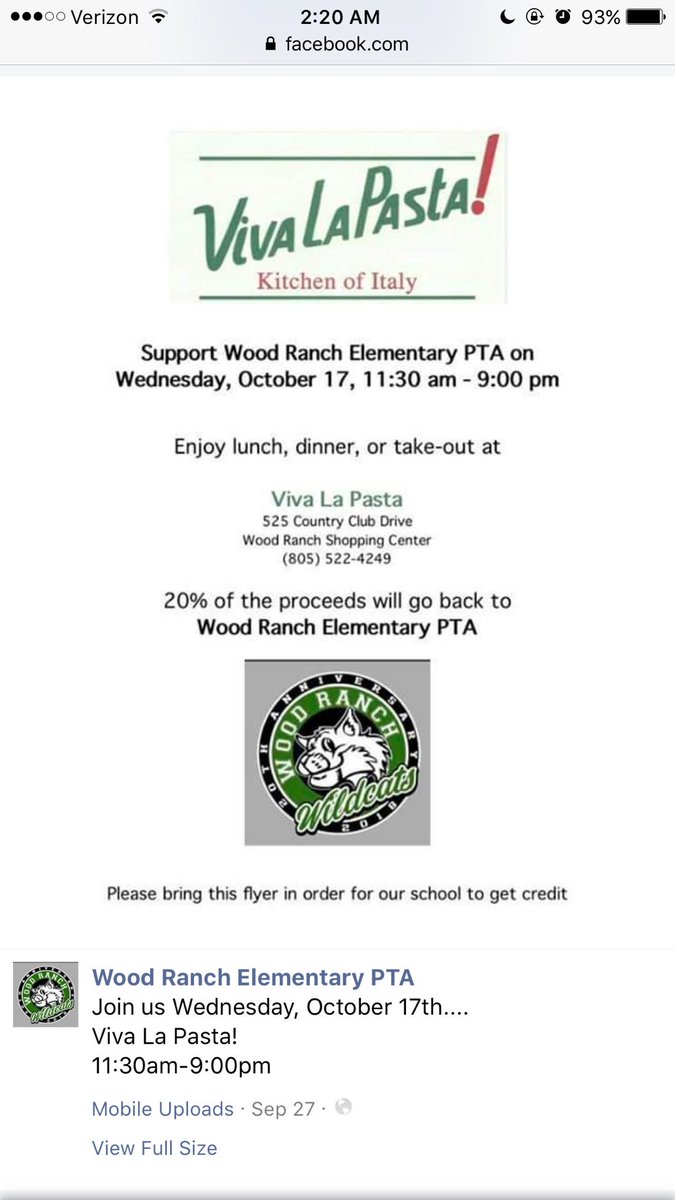 woodranchpta's tweet photo. Join us today! #news #fundraiser #wre #simivalley #events @SimiValleyUSD @SimiValleyPD @SimiLibrary @FirstHondaSimi @vcstar @sv_ptsa https://t.co/iXNGV3dBBC