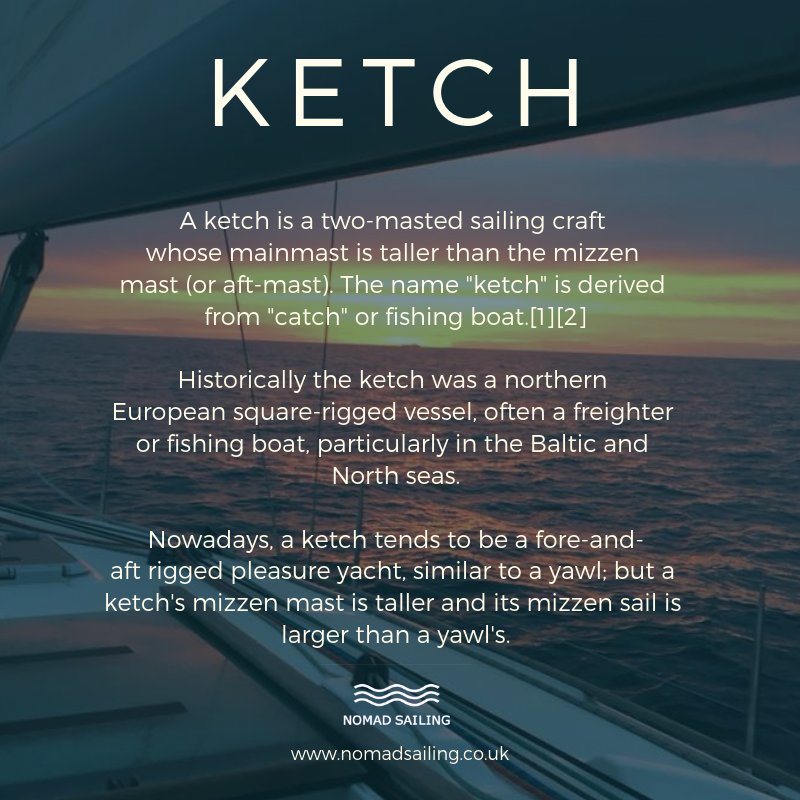 know your ketch from your schooner..
#wednesdaywisdom
#whatstheyacht
#boattypes
#keepitsalty
#lovesailing
#