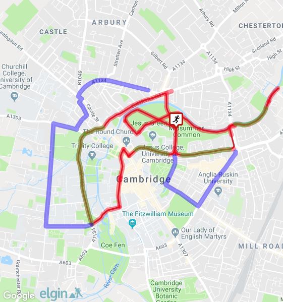 ⚠⛔MAJOR EVENT - Various city centre roads CLOSED in #Cambridge on SUNDAY 21st October due to <a href="/TownandGown10k/">Town and Gown 10k</a> roadworks.org/?tm=104266488
