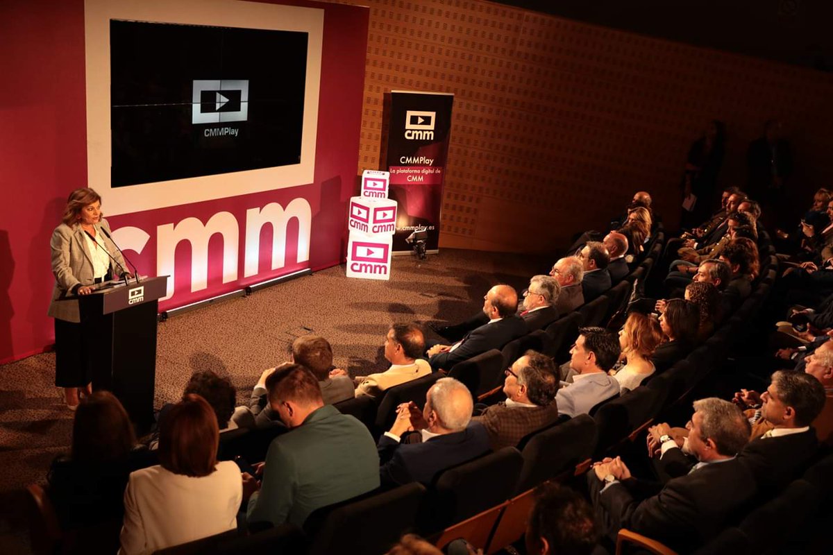 CMM_es's tweet photo. La presentación de @CMM_Play en imágenes 📸 
Más 👉 https://t.co/sMcMSlFQxK #holaCMMPlay https://t.co/TPm4m5NuyZ