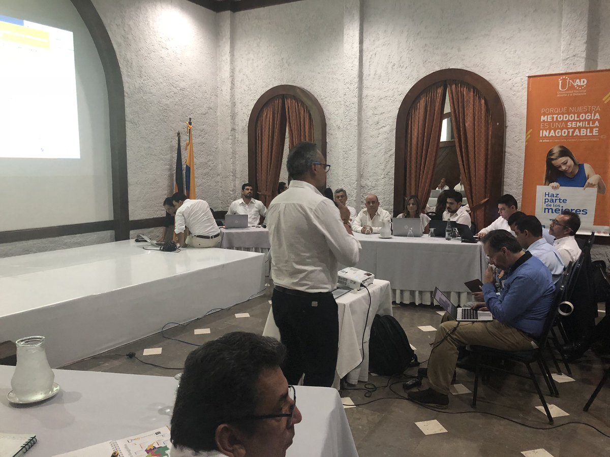 CaroCalleUNAD's tweet photo. Despliegue Estratégico Academico y Administrativo (Segundo día) @UnadccavNeiva 
#DespliegueZonalUNAD Zona Sur
#ModoRP https://t.co/JJVDhkD25b