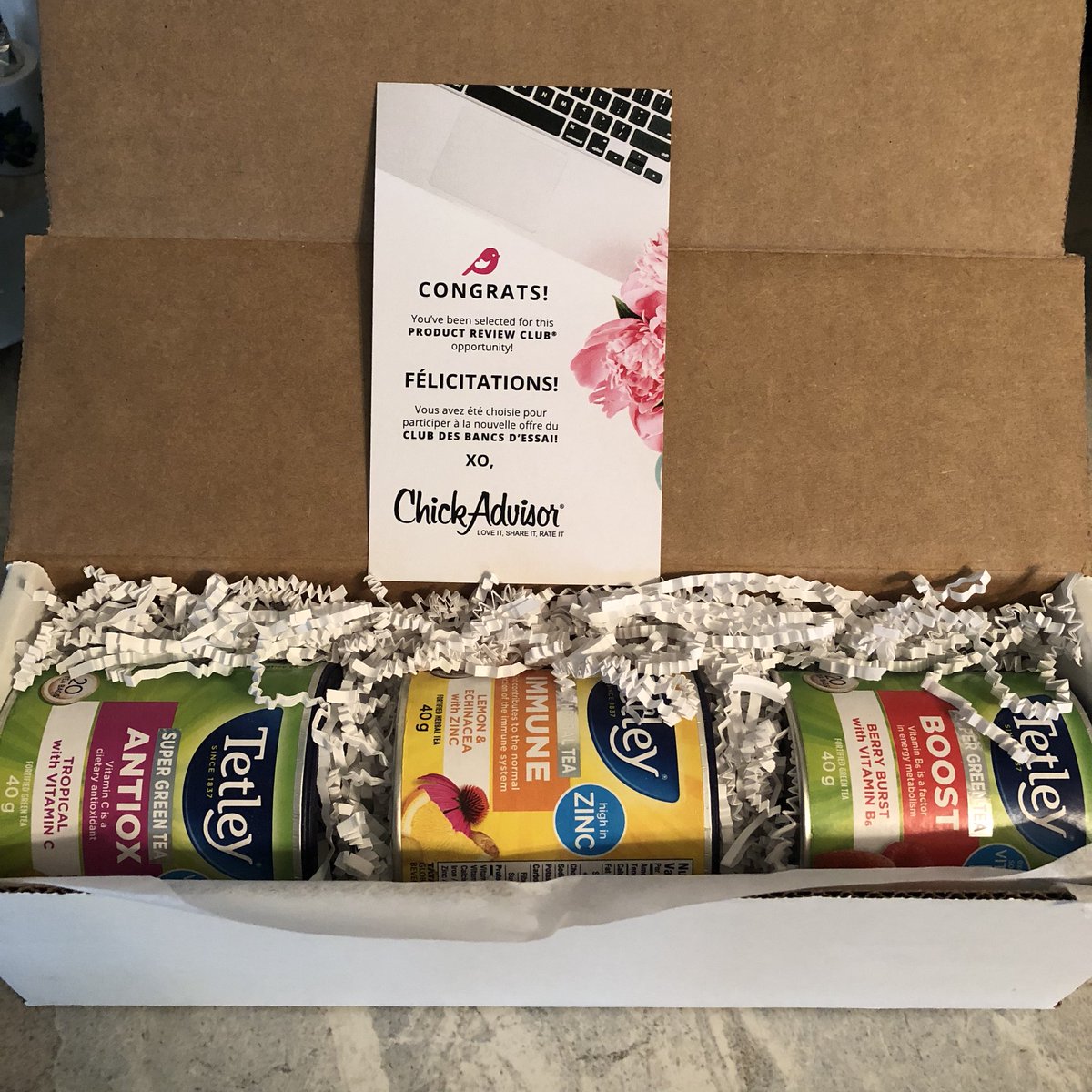 xox_Lexi's tweet photo. #TetleySuperTeas #sorryidontdoselfies  #gotitfree #chickadvisor https://t.co/MttWHsksHq