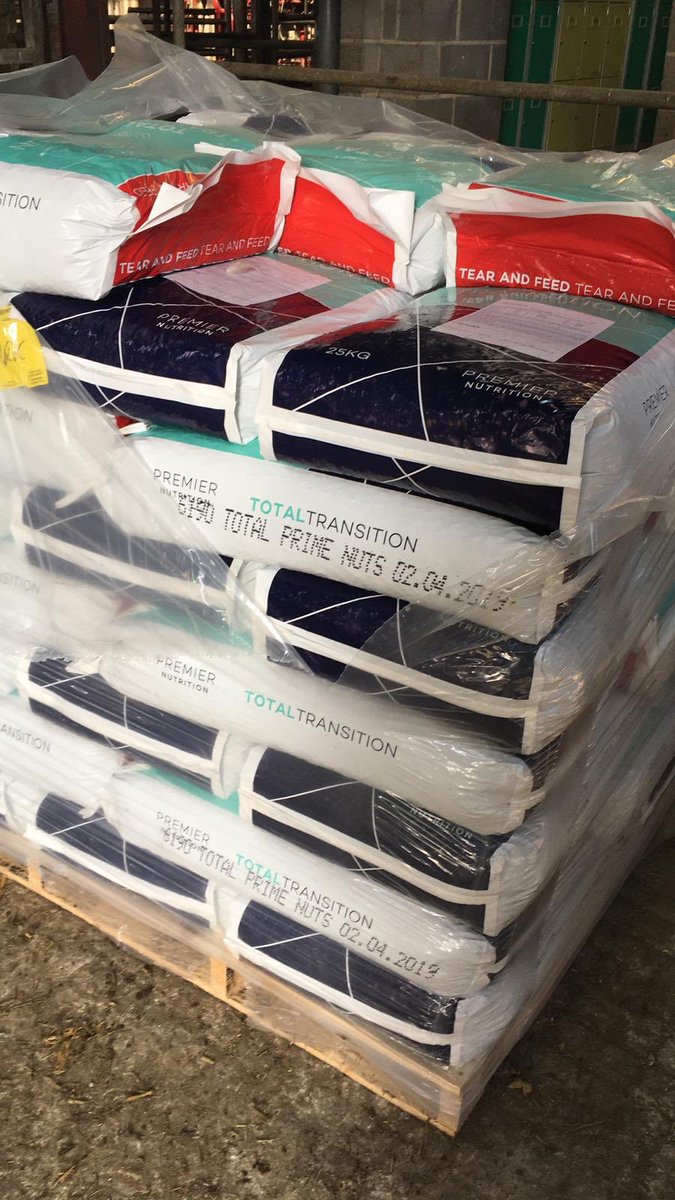 Total Transition Prime Nut 4kg on farm in Yorkshire supplied by ⁦⁦⁦<a href="/GrassSc/">Grass Science Seeds & SC Nutrition</a>⁩ helping move this herd towards a #bettertransition #totaltransition