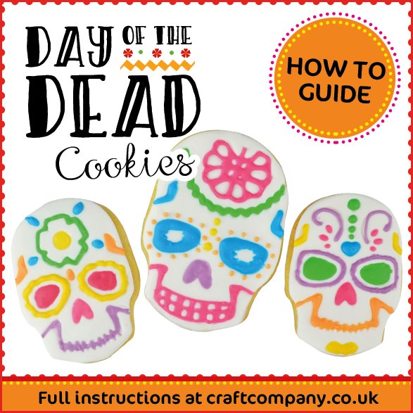 craftcompany's tweet photo. These colourful Day of the Dead Halloween cookies are perfect for any Halloween celebration 💀
https://t.co/xSd0WZm0B0
#dayofthedead #Halloween #Cookies https://t.co/0wh3Cb5Qtx