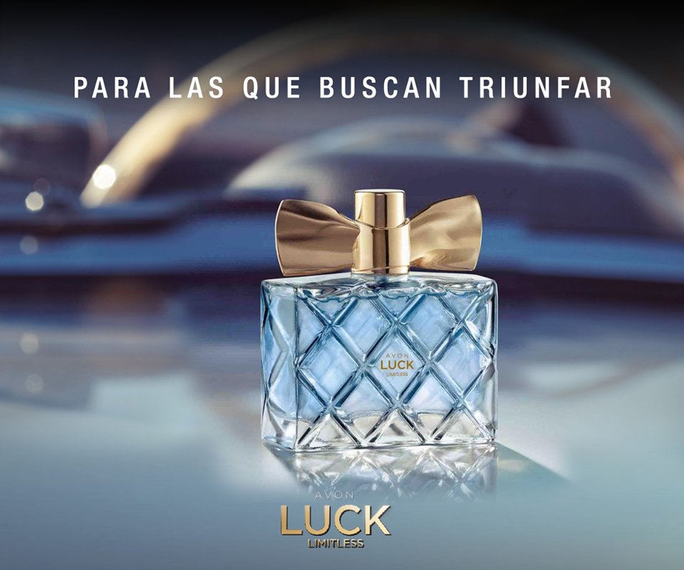 Avon Luck Limitless es para esa mujeres exitosas ✨✨✨✨ Te recomendamos usarlo para esa fiesta en la que necesitás un toque de suerte extra 😉 ¡Después contanos! #FraganciasAvon